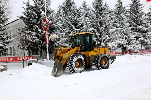 大兴安岭呼中区遇上十年难于的大雪 快来围观吧！