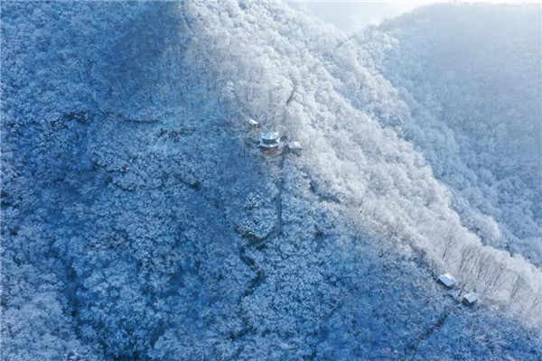 云台山雪景1--雾凇