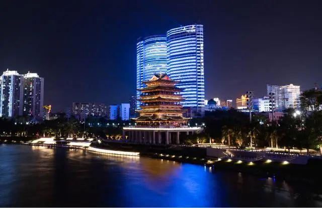 邕江夜游