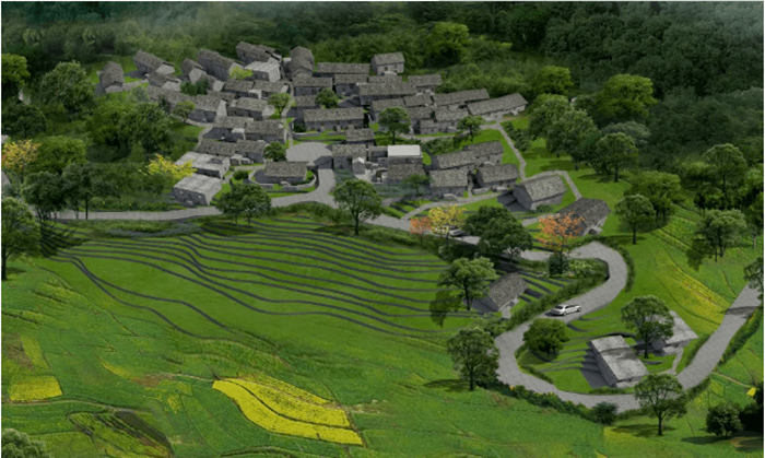 贵州匠庐黄果树归隐故里.村晓古村落