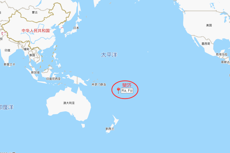 斐济在哪里_斐济是哪个国家的_斐济位置地图