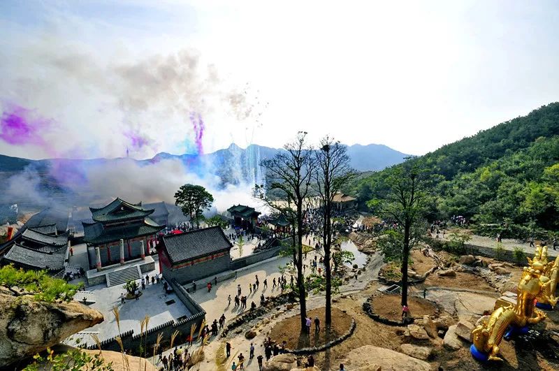 乳山市的三个旅游度假区3、圣水宫道教养生休闲度假胜地