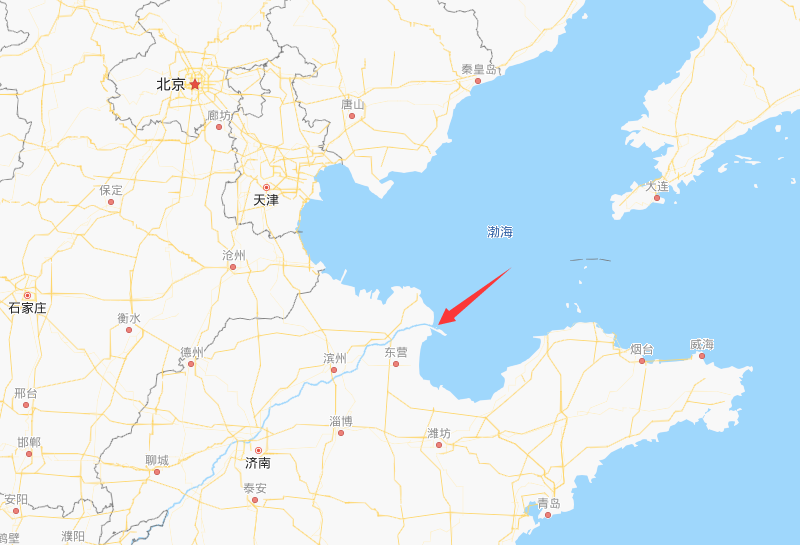 黄河入海口在哪里？最后又流入哪里?