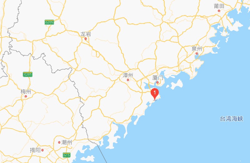 漳州的马尔代夫在哪里在哪里？漳州马尔代夫--白塘湾的位置与地图