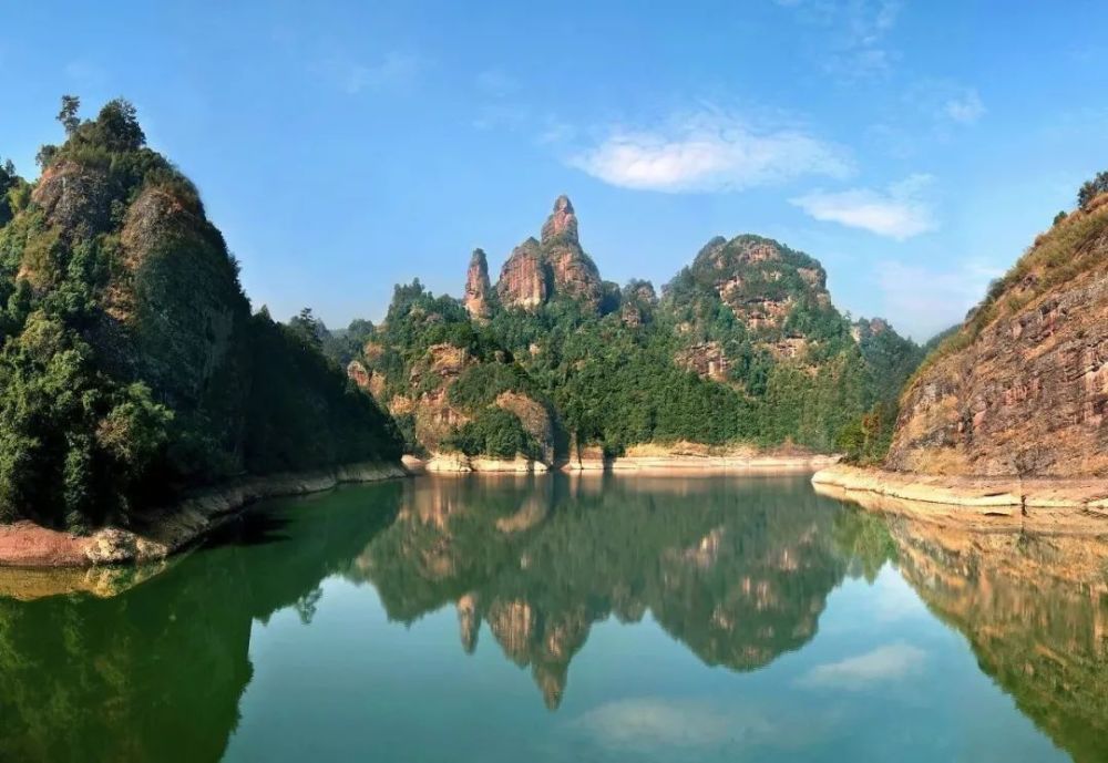 福建旅游景点推荐8、泰宁大金湖