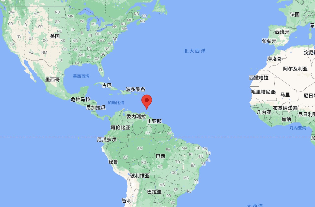 格林纳达在哪里？格林纳达是哪个国家？格林纳达的位置地图