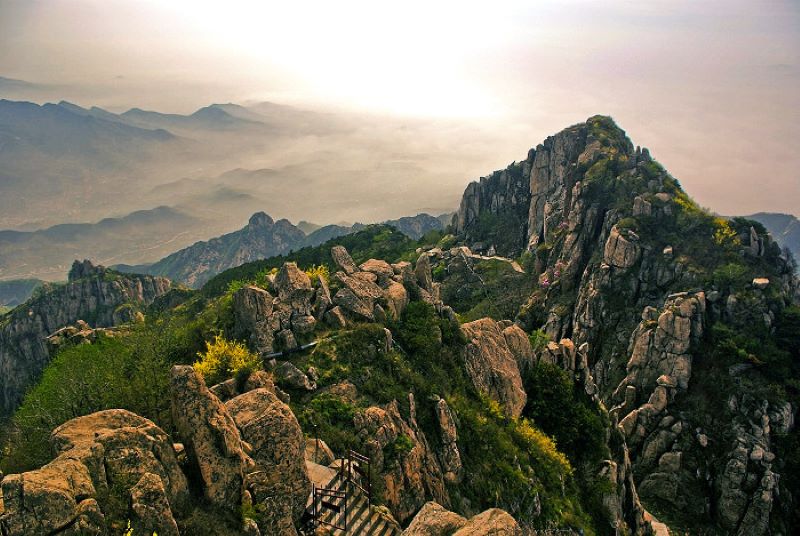 中国最美十大名山7、泰山