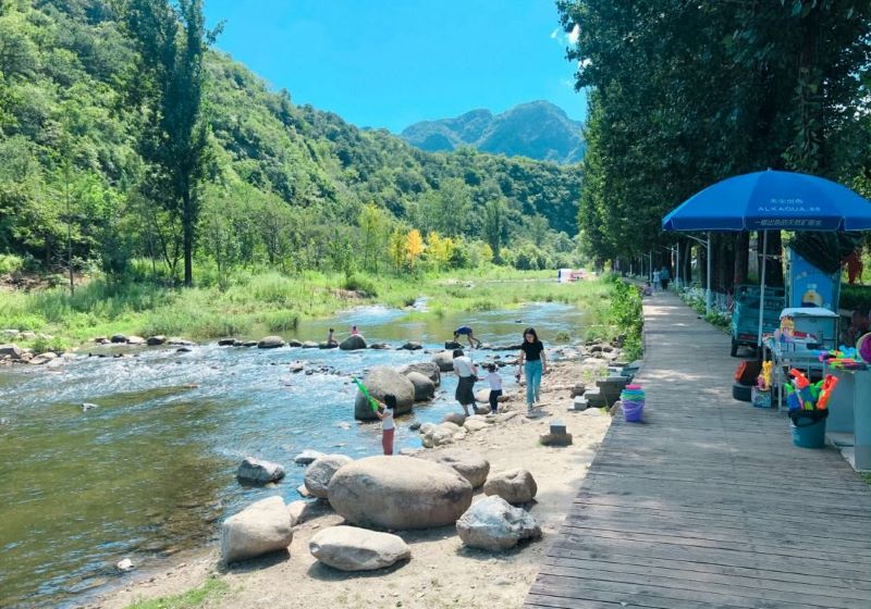 北京怀柔神堂峪自然风景区