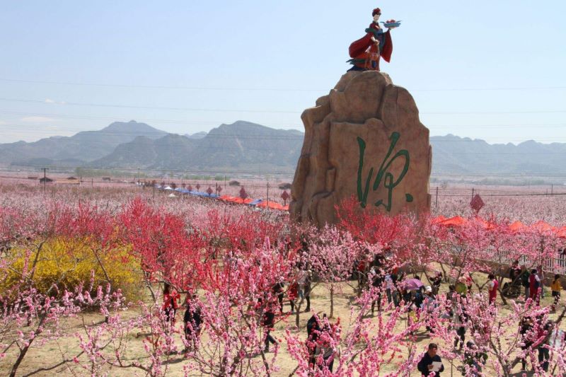 北京平谷桃花海景区