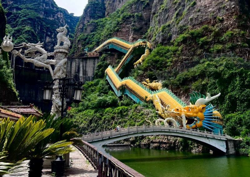 北京延庆龙庆峡风景区