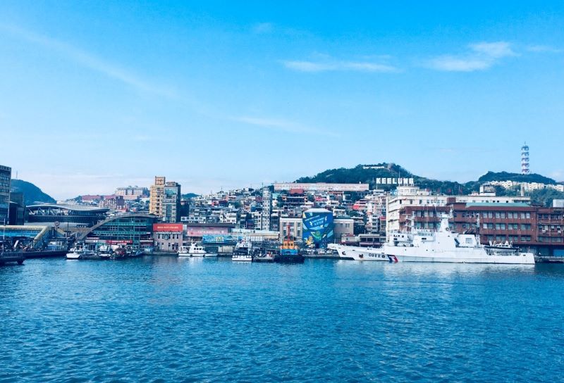 台湾基隆港