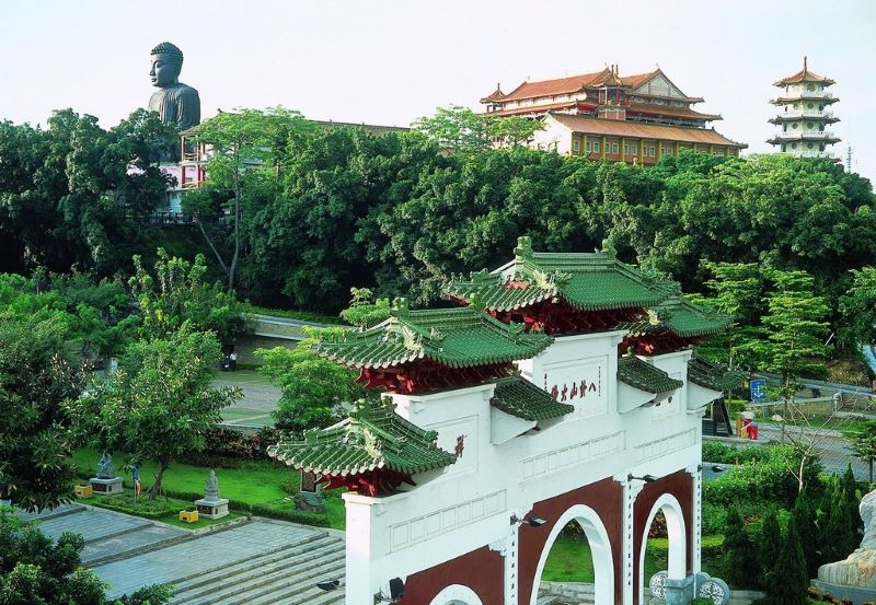 台湾彰化八卦山风景区