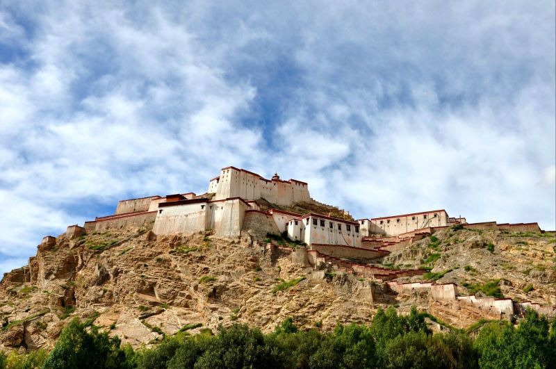 江孜宗山古堡遗址