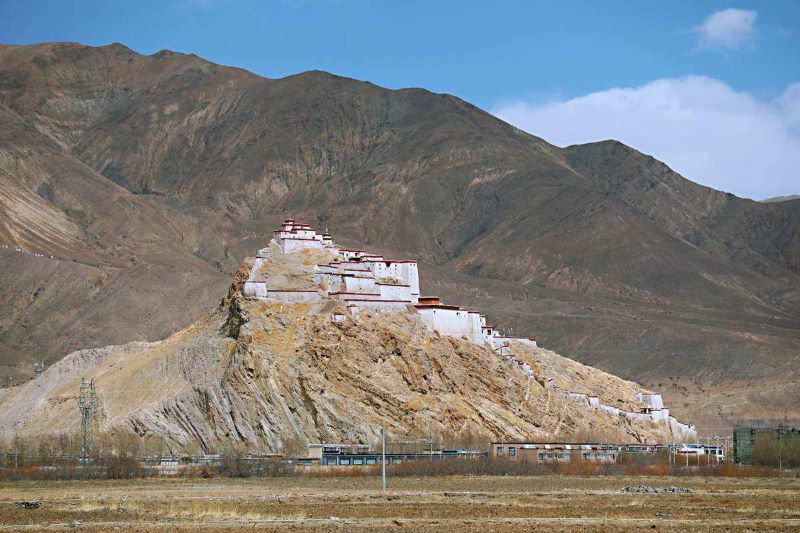 江孜宗山古堡遗址