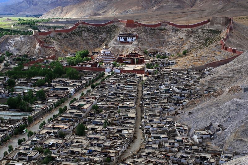 西藏江孜古城