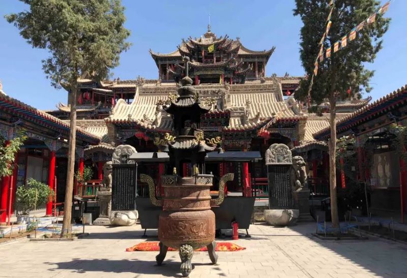 宁夏中卫高庙保安寺