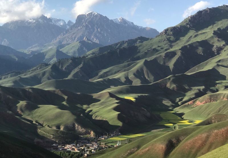 青海祁连山风光旅游景区
