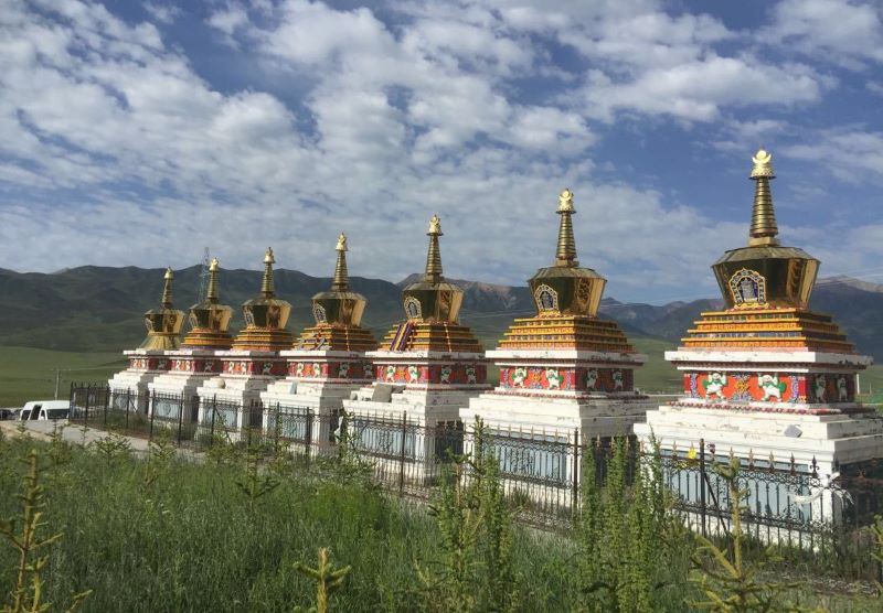 青海祁连阿柔大寺