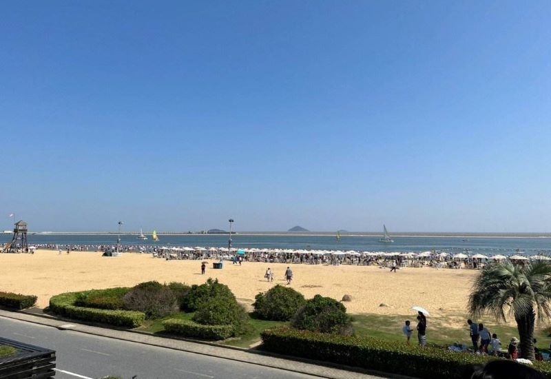 上海金山城市沙滩