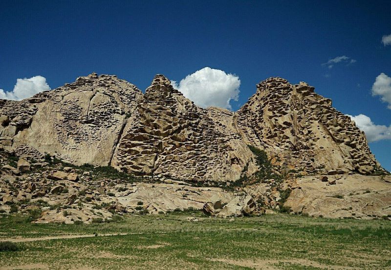 新疆巴里坤怪石山
