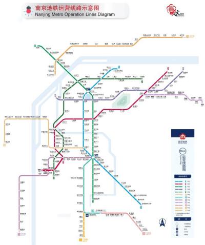 南京市地铁线路图_南京地铁运营时间（4k高清版大图，每年更新！）