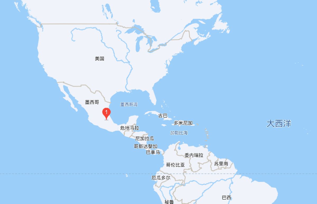 太阳金字塔坐落在哪里？太阳金字塔的位置地图与简介