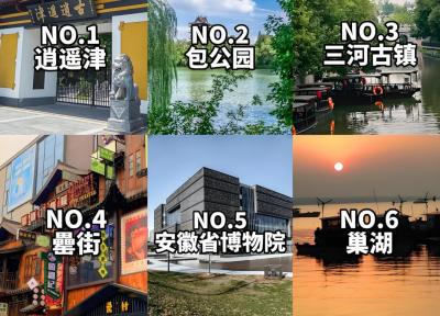 合肥哪里风景好？合肥旅游必去十大景点排名、推荐与攻略